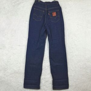 Vtg Levi's Orange Tab Olympic Womens Jeans USA 1980 Denim Wide Leg Dark Wash‎ 13